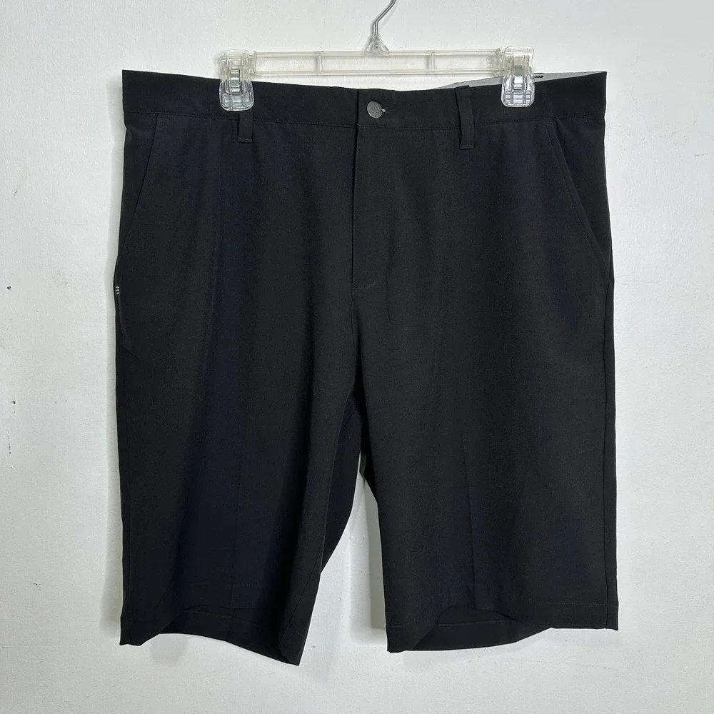 Adidas Mens Ultimate365 Golf Shorts Black Performance Stretch Size 36